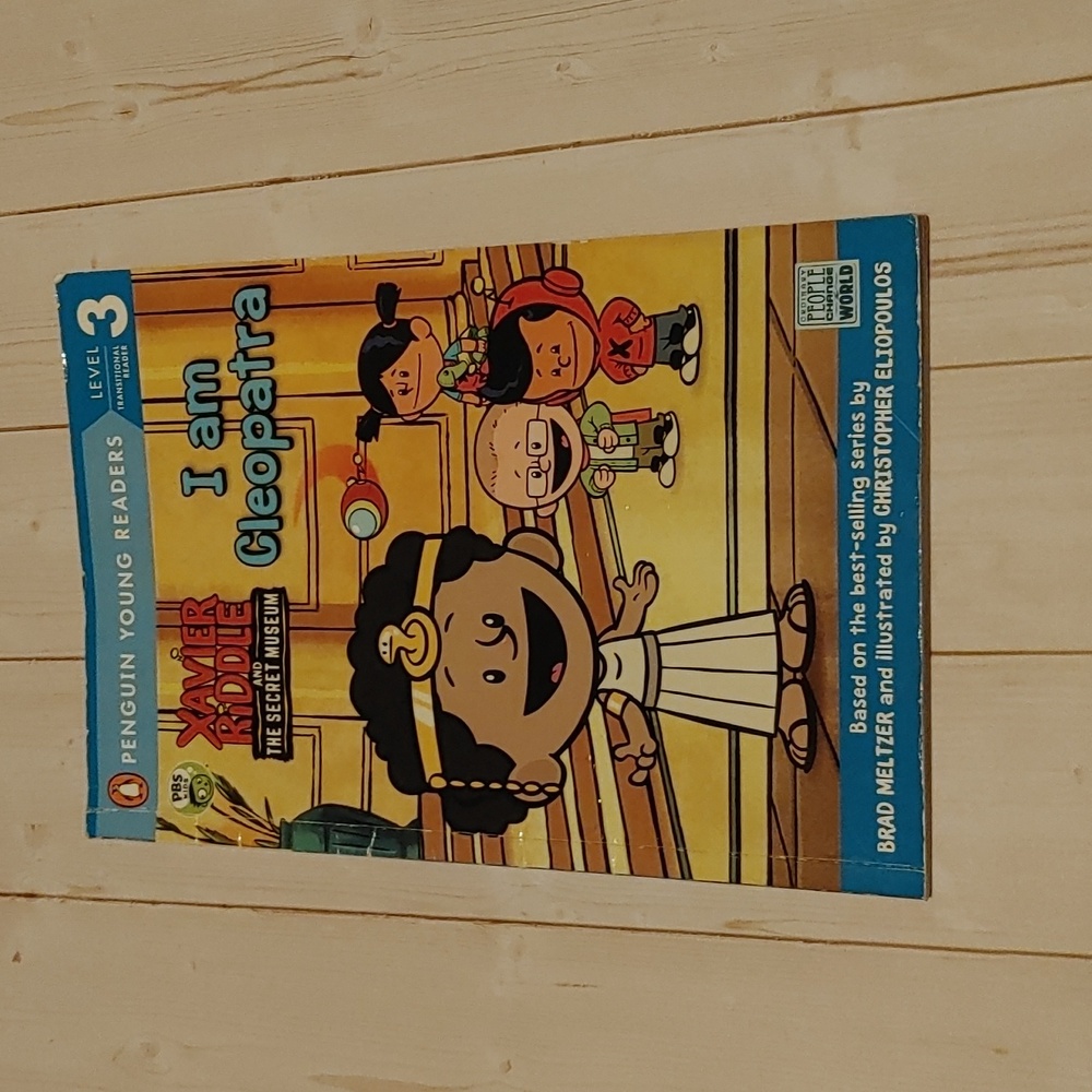 3/$13 Xavier Riddle And The Secret Museum I Am Cleopatra Easy Reader Book